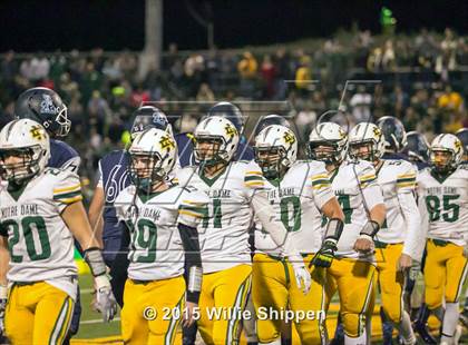 Thumbnail 2 in  Linfield Christian vs Norte Dame (CIF SS Northwest Division Final) photogallery.