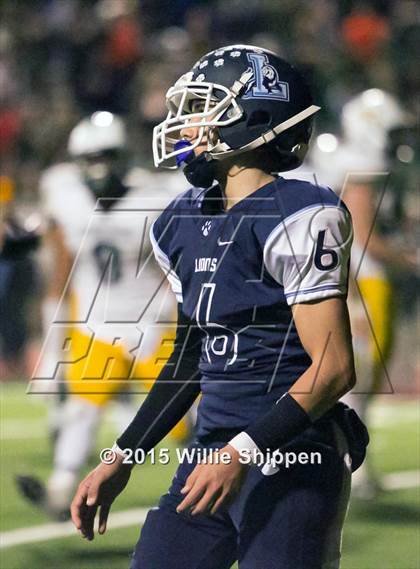 Thumbnail 3 in  Linfield Christian vs Norte Dame (CIF SS Northwest Division Final) photogallery.