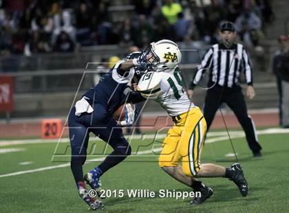 Thumbnail 2 in  Linfield Christian vs Norte Dame (CIF SS Northwest Division Final) photogallery.