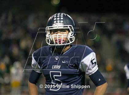 Thumbnail 2 in  Linfield Christian vs Norte Dame (CIF SS Northwest Division Final) photogallery.