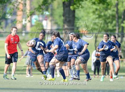 Thumbnail 1 in PSAL Rugby Championships (Girls' Games) photogallery.