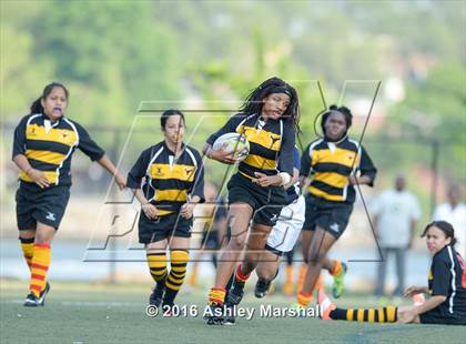 Thumbnail 2 in PSAL Rugby Championships (Girls' Games) photogallery.