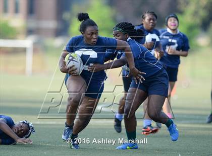 Thumbnail 2 in PSAL Rugby Championships (Girls' Games) photogallery.