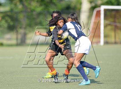 Thumbnail 2 in PSAL Rugby Championships (Girls' Games) photogallery.
