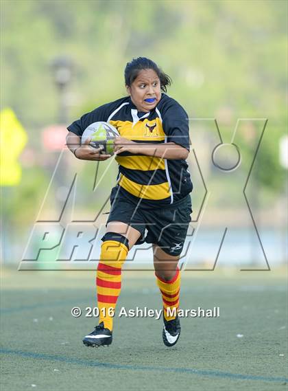 Thumbnail 1 in PSAL Rugby Championships (Girls' Games) photogallery.