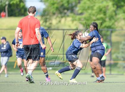 Thumbnail 3 in PSAL Rugby Championships (Girls' Games) photogallery.