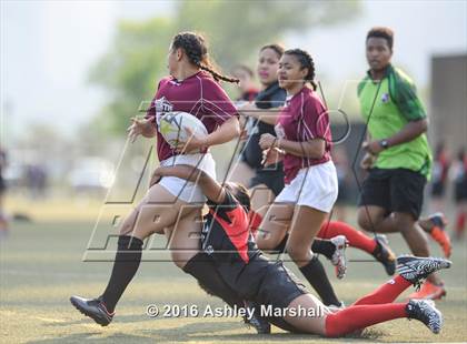 Thumbnail 1 in PSAL Rugby Championships (Girls' Games) photogallery.