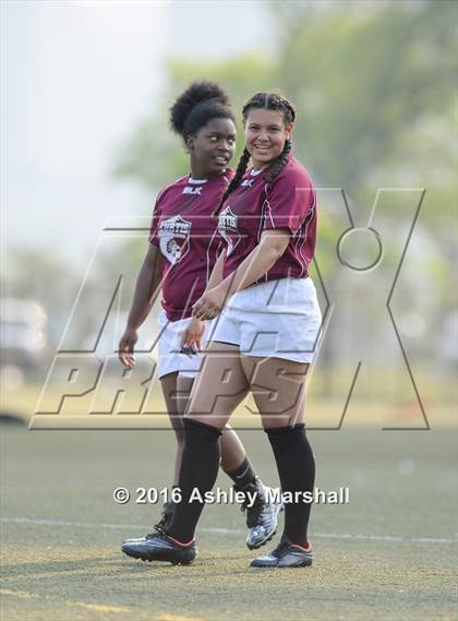 Thumbnail 2 in PSAL Rugby Championships (Girls' Games) photogallery.