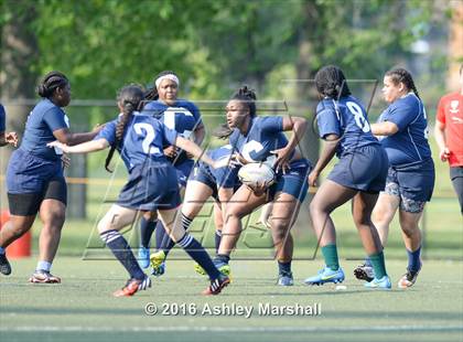 Thumbnail 2 in PSAL Rugby Championships (Girls' Games) photogallery.