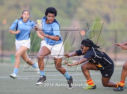 Thumbnail 2 in PSAL Rugby Championships (Girls' Games) photogallery.