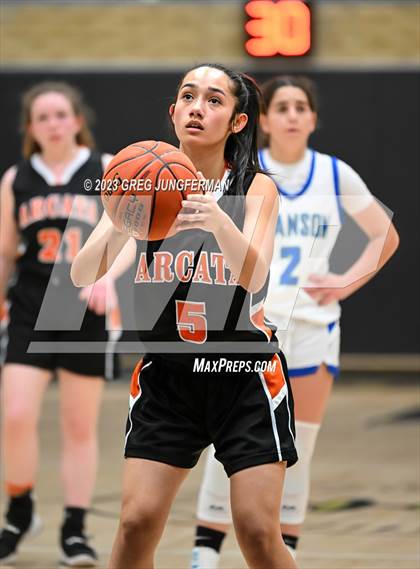Thumbnail 1 in Arcata @ Branson (CIF NCS D4 Semi-Final) photogallery.