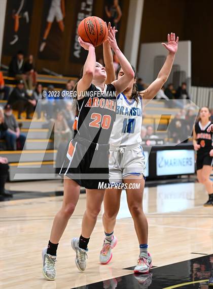 Thumbnail 2 in Arcata @ Branson (CIF NCS D4 Semi-Final) photogallery.