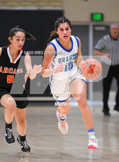 Thumbnail 2 in Arcata @ Branson (CIF NCS D4 Semi-Final) photogallery.