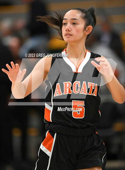 Thumbnail 2 in Arcata @ Branson (CIF NCS D4 Semi-Final) photogallery.