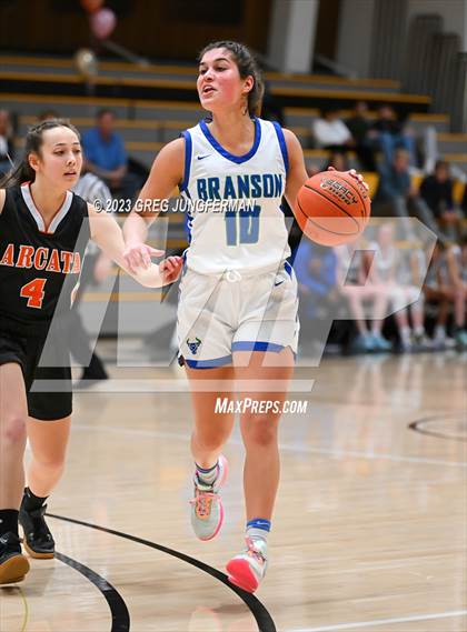 Thumbnail 2 in Arcata @ Branson (CIF NCS D4 Semi-Final) photogallery.