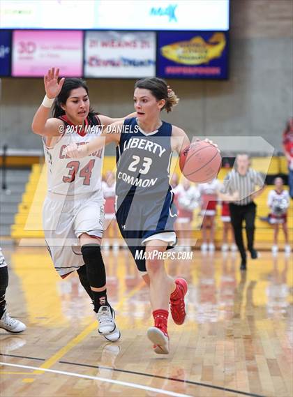 Thumbnail 1 in Centauri vs. Liberty Common (CHSAA 3A Great 8) photogallery.