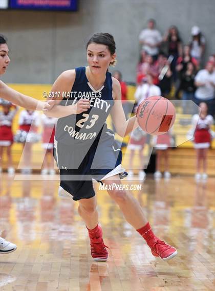 Thumbnail 1 in Centauri vs. Liberty Common (CHSAA 3A Great 8) photogallery.