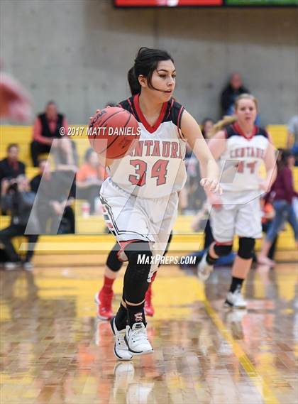 Thumbnail 1 in Centauri vs. Liberty Common (CHSAA 3A Great 8) photogallery.