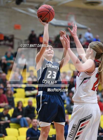Thumbnail 2 in Centauri vs. Liberty Common (CHSAA 3A Great 8) photogallery.