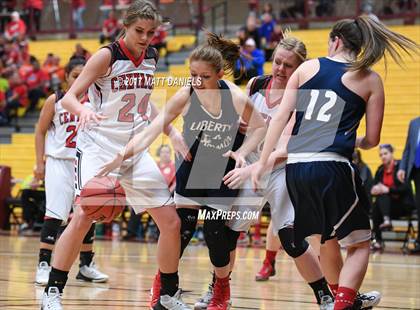 Thumbnail 1 in Centauri vs. Liberty Common (CHSAA 3A Great 8) photogallery.