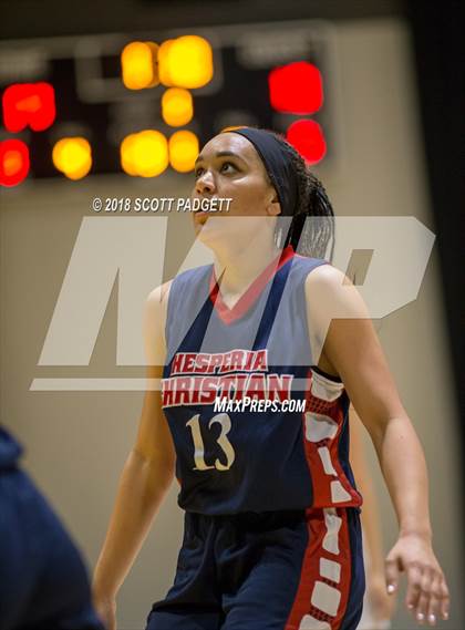 Thumbnail 2 in Hesperia Christian @ Rancho Christian (CIS SS Division 5 AA Second Round Playoff) photogallery.
