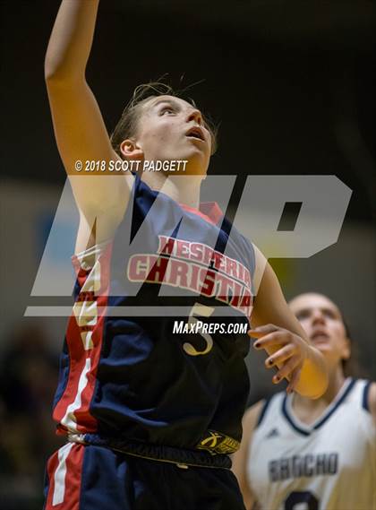 Thumbnail 1 in Hesperia Christian @ Rancho Christian (CIS SS Division 5 AA Second Round Playoff) photogallery.