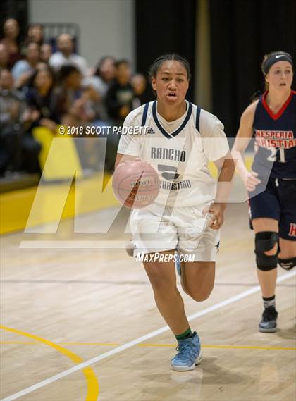Thumbnail 3 in Hesperia Christian @ Rancho Christian (CIS SS Division 5 AA Second Round Playoff) photogallery.