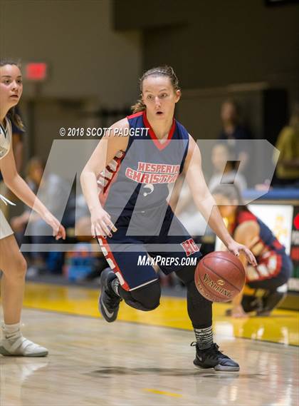 Thumbnail 3 in Hesperia Christian @ Rancho Christian (CIS SS Division 5 AA Second Round Playoff) photogallery.