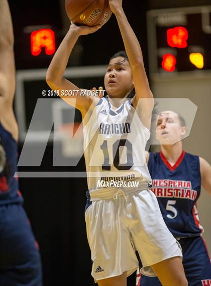 Thumbnail 3 in Hesperia Christian @ Rancho Christian (CIS SS Division 5 AA Second Round Playoff) photogallery.