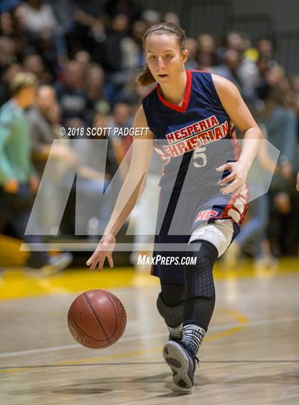 Thumbnail 2 in Hesperia Christian @ Rancho Christian (CIS SS Division 5 AA Second Round Playoff) photogallery.