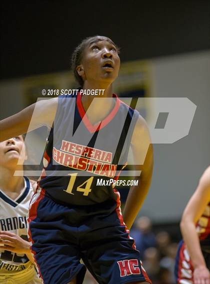 Thumbnail 3 in Hesperia Christian @ Rancho Christian (CIS SS Division 5 AA Second Round Playoff) photogallery.