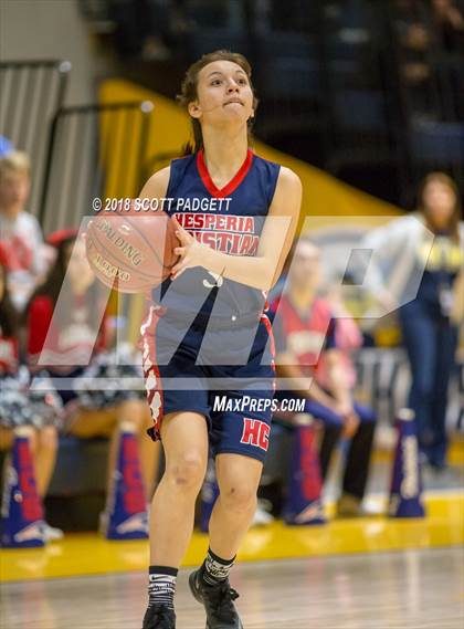 Thumbnail 3 in Hesperia Christian @ Rancho Christian (CIS SS Division 5 AA Second Round Playoff) photogallery.