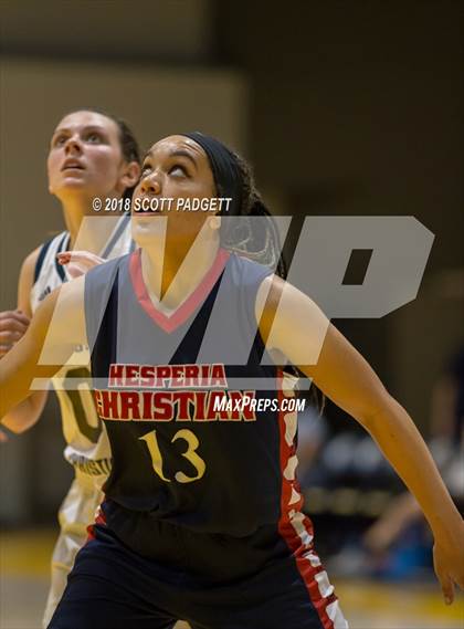 Thumbnail 2 in Hesperia Christian @ Rancho Christian (CIS SS Division 5 AA Second Round Playoff) photogallery.