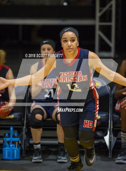 Thumbnail 3 in Hesperia Christian @ Rancho Christian (CIS SS Division 5 AA Second Round Playoff) photogallery.