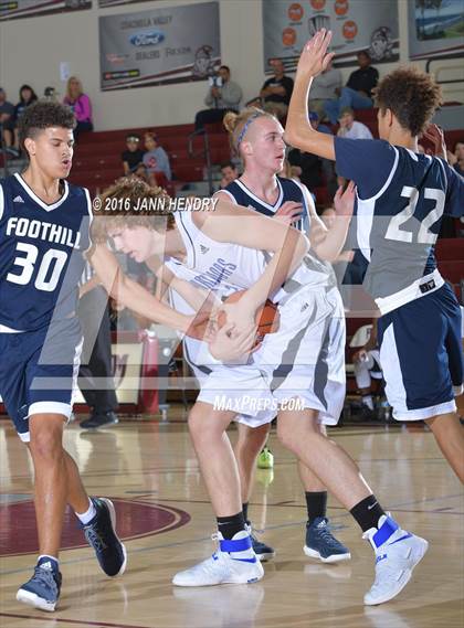 Thumbnail 1 in Saddleback Valley Christian vs. Foothill (Rancho Mirage Holiday Invitational) photogallery.