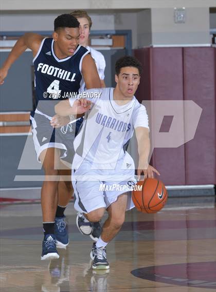 Thumbnail 2 in Saddleback Valley Christian vs. Foothill (Rancho Mirage Holiday Invitational) photogallery.