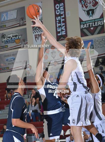 Thumbnail 1 in Saddleback Valley Christian vs. Foothill (Rancho Mirage Holiday Invitational) photogallery.