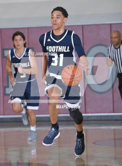 Thumbnail 2 in Saddleback Valley Christian vs. Foothill (Rancho Mirage Holiday Invitational) photogallery.