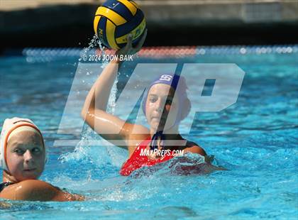 Thumbnail 2 in St. Ignatius College Preparatory vs Woodside (Amanda MacDonald Tournament) photogallery.