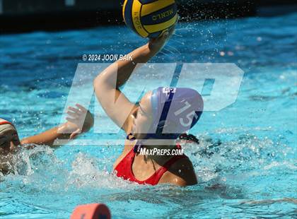 Thumbnail 2 in St. Ignatius College Preparatory vs Woodside (Amanda MacDonald Tournament) photogallery.