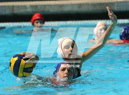 Thumbnail 2 in St. Ignatius College Preparatory vs Woodside (Amanda MacDonald Tournament) photogallery.