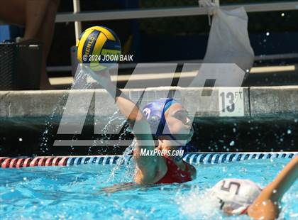 Thumbnail 2 in St. Ignatius College Preparatory vs Woodside (Amanda MacDonald Tournament) photogallery.