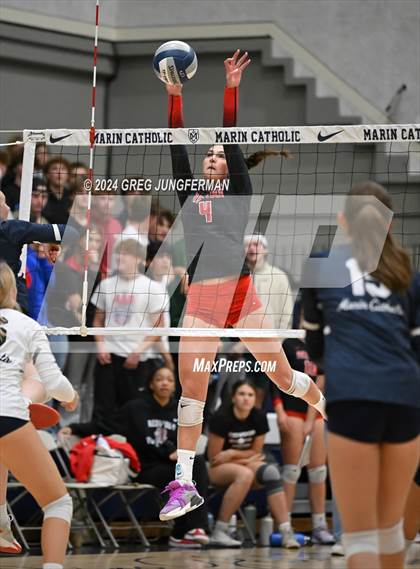 Thumbnail 2 in Redwood @ Marin Catholic (CIF NCS MCAL Semi Final) photogallery.