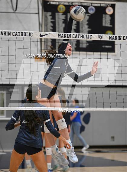 Thumbnail 2 in Redwood @ Marin Catholic (CIF NCS MCAL Semi Final) photogallery.