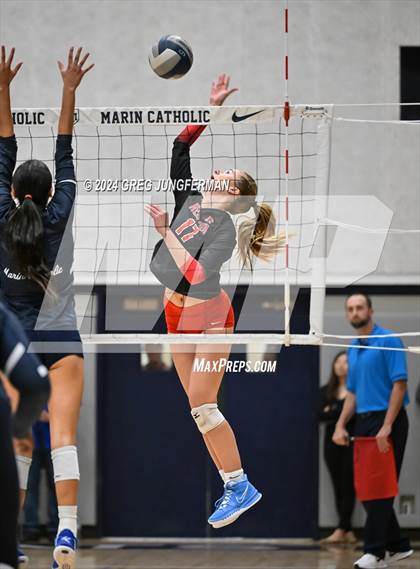 Thumbnail 3 in Redwood @ Marin Catholic (CIF NCS MCAL Semi Final) photogallery.