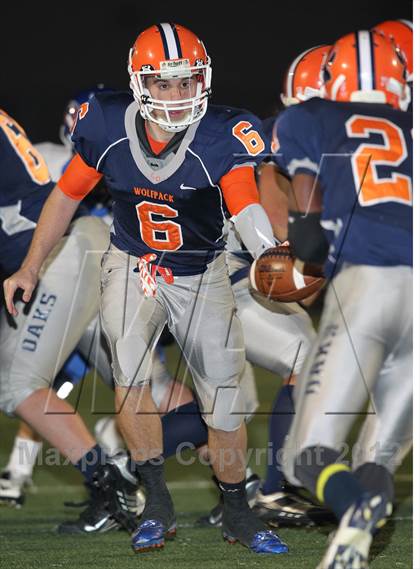 Thumbnail 2 in Christian Brothers @ Cosumnes Oaks (CIF SJS D3 Playoffs) photogallery.