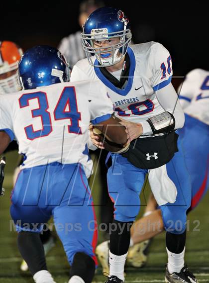 Thumbnail 2 in Christian Brothers @ Cosumnes Oaks (CIF SJS D3 Playoffs) photogallery.