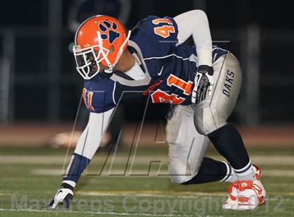 Thumbnail 1 in Christian Brothers @ Cosumnes Oaks (CIF SJS D3 Playoffs) photogallery.