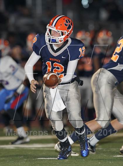 Thumbnail 3 in Christian Brothers @ Cosumnes Oaks (CIF SJS D3 Playoffs) photogallery.