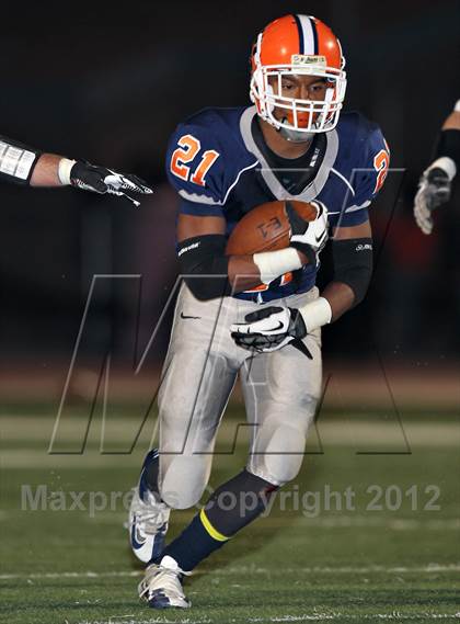 Thumbnail 3 in Christian Brothers @ Cosumnes Oaks (CIF SJS D3 Playoffs) photogallery.